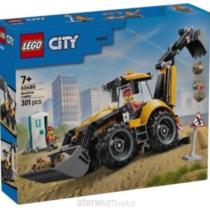 LEGO 60480 Żółta koparko-ładowarka