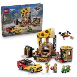 LEGO 60496 Dostawa pizzy z pojazdami