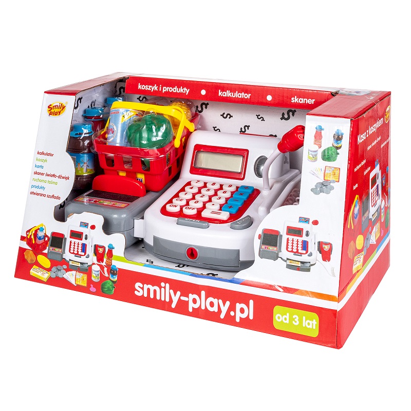 KASA Z KOSZYKIEM SMILY PLAY SP83887 - obrazek 2